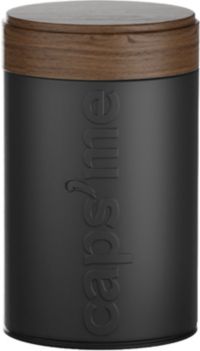 Boite à café CAPS ME à café noire contenance 250g