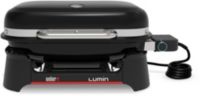 Barbecue électrique WEBER Electrique Lumin + plancha black