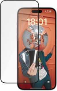 Protège écran PANZERGLASS iPhone 15 Plus verre trempé Ceramic