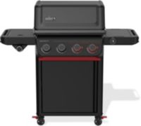 Barbecue gaz WEBER Gaz Spirit EPX-435R Stealth, sur chariot, 5 brûleurs dont 1 latéral, surface de cuisson 61 x 45