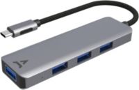 Hub USB C ADEQWAT USB-C / 4 ports USB-A 3.0