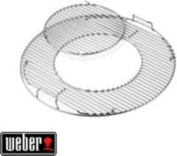 Grille barbecue WEBER de cuisson Gourmet en acier inox 57 cm