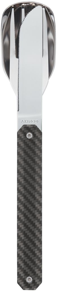 Couverts AKINOD 3 couverts droits 12h34 carbone