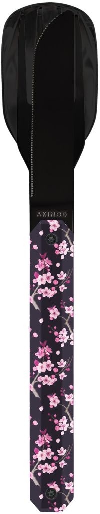 Couverts AKINOD 3 couverts droits fleur de cerisier