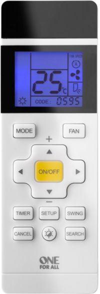 Télécommande ONE FOR ALL Universelle pour Climatisation