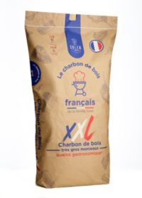 Charbon de bois SOLER de bois 50L XXL très gros morceaux