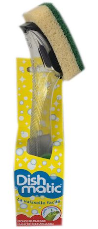 Eponge DISHMATIC avec manche dishmatic