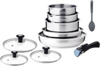 ARTHUR MARTIN Batterie de cuisine 10 pcs AM4485