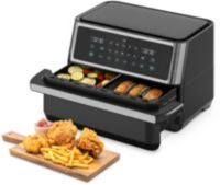 Friteuse sans huile ESSENTIELB EAF5 ,Noir, Flex Megazone XXL 11L