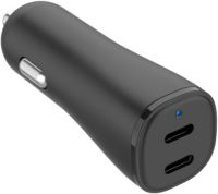 Chargeur allume cigare ESSENTIELB 40W 2x USB-C noir