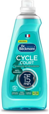 Lessive DR BECKMANN Liquide Cycle Court - Anti-odeurs x50 lavages