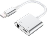 Adaptateur USB C FORCE POWER USB-C/Jack 3.5+USB C 100W Renforcé