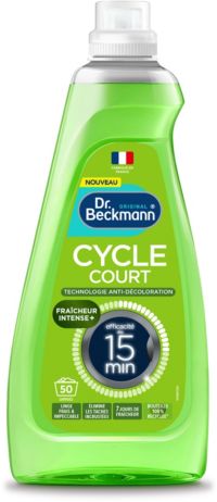 Lessive DR BECKMANN Liquide Cycle Court - Fraicheur intense x50 lavages