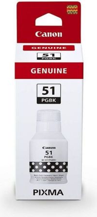 Cartouche d'encre CANON Bouteille d'Encre GL-51 Noire - 4641C001