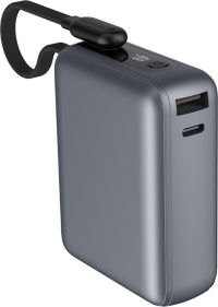 Batterie externe FORCE POWER 10000mAh USB-A/USB-C + cable USB-C 30W
