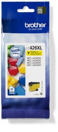Cartouche d'encre BROTHER Originale LC426 XL Jaune (Yellow) Haute Capacité - LC426XLY