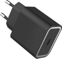 Chargeur secteur FORCE POWER 25W USB C Noir recyclé