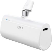 Batterie externe FORCE POWER 5000mAh USB-C avec connecteur blanc