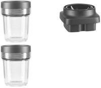 Mini cuve KITCHENAID kit 2 bols 200ml + adaptateur K400/K150