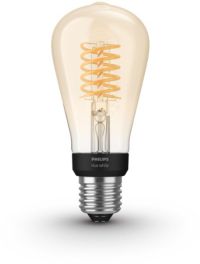 Ampoule LED connectée PHILIPS HUE E27 White Filament Edison
