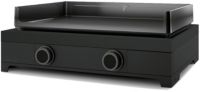 Plancha gaz FORGE ADOUR modern G 60 A N noir 2 brûleurs à poser, 60.5x42 cm