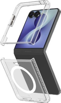 Protège écran sur mesure FORCE CASE Z Flip 8 Duo Transparent Magnetique