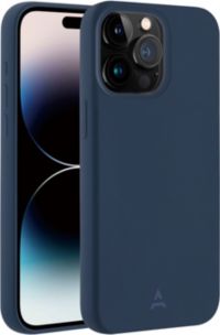 Coque ADEQWAT iPhone 15Pro Max MagSafe silicone - Bleu