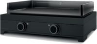 Plancha électrique FORGE ADOUR Modern E 60 A N noir 2 brûleurs à poser 65.5x39.5 cm
