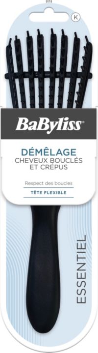 Brosse à cheveux BABYLISS Démêlante cheveux bouclés et crépus