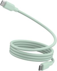 Câble de charge ESSENTIELB vers USB-C silicone magnétique 1M Vert