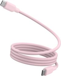 Câble de charge ESSENTIELB vers USB-C silicone magnétique 1M Rose