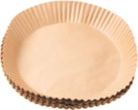 Papier ESSENTIELB Lot de 100 Feuilles Rondes 19cm Jetables Antiadhésif - Anti-salissure pour AirFryer et Four