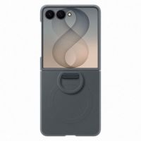Coque SAMSUNG Flip8 silicone anneau magnetique Noir