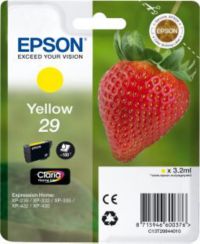 Cartouche d'encre EPSON Originale T2984 Jaune (Yellow) Série Fraise - C13T29844010