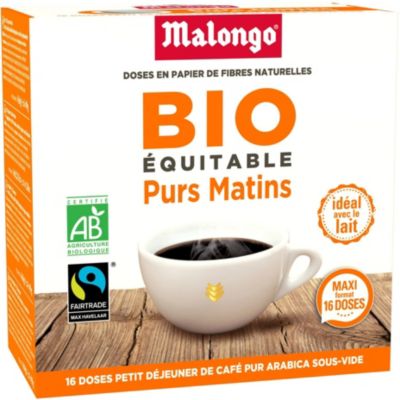 MALONGO 123 spresso purs matins bio ce (4X4)/10