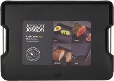 JOSEPH JOSEPH Cut&Carve Plus Large noir