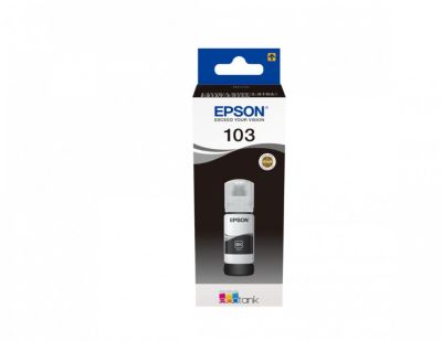 Cartouche d'encre EPSON Bouteille d'Encre Ecotank 103 Noire - C13T00S14A