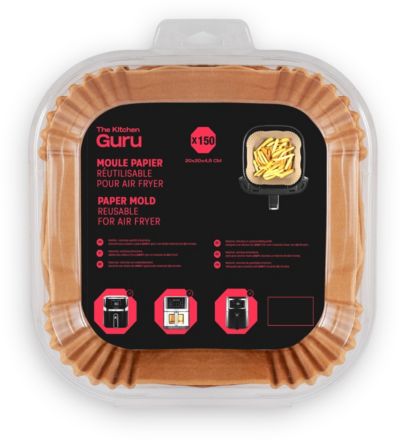 moule THE KITCHEN GURU papier cuisson Air Fryer x150