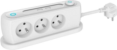 ESSENTIELB bureau switch 3 prises + 2 USB
