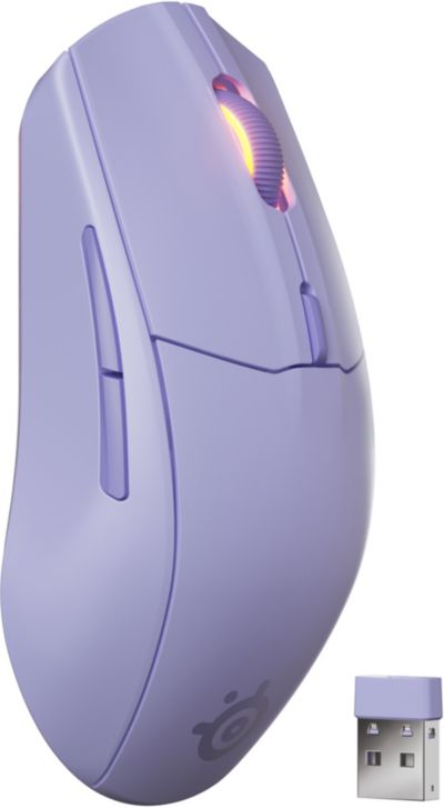 Souris Gamer Sans Fil STEELSERIES Rival 3 WL Gen 2 Lavande