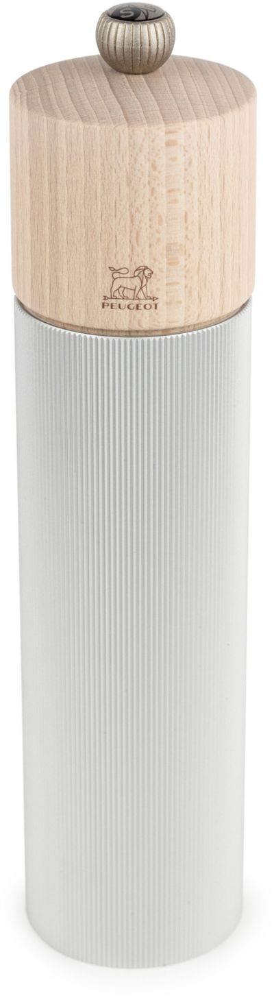 Moulin à sel PEUGEOT LINE aluminium naturel 22cm