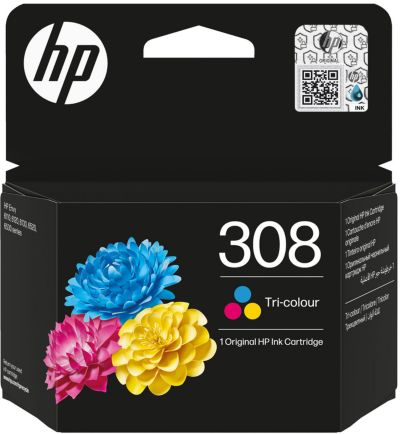 Cartouche d'encre HP 308 3 couleurs