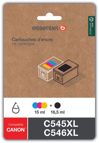 ESSENTIELB C545/C546 XL   Noir + 3 couleurs