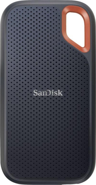 Disque dur SSD externe SANDISK Extreme 4To noir et rouge