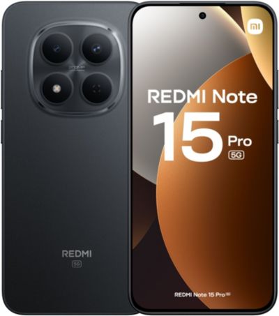 Smartphone XIAOMI Redmi Note 15 Pro Noir 256Go 5G
