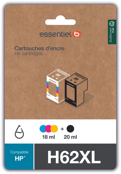 ESSENTIELB H62 XL Noir + 3 couleurs