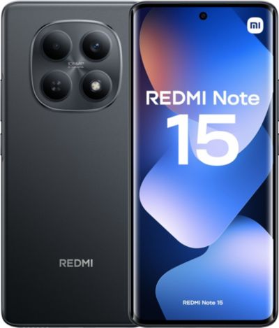 Smartphone XIAOMI Redmi Note 15 Noir 128Go 4G