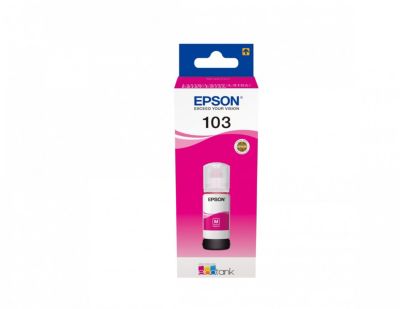 Cartouche d'encre EPSON Bouteille d'Encre Ecotank 103 Magenta - C13T00S34A