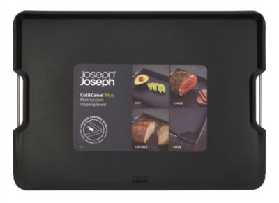 JOSEPH JOSEPH Cut & Carve Plus grand modèle noir