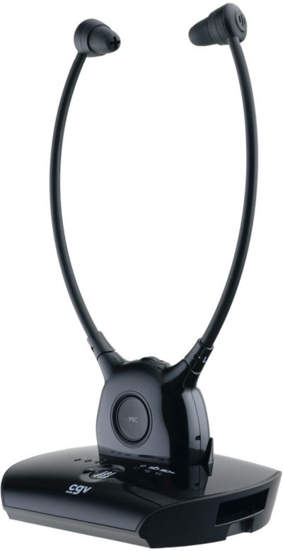 Casque TV CGV Dolfin Onyx